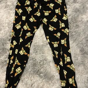 Star Wars Black and Yellow Joggers with Iconic Design